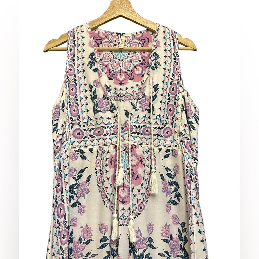 SPELL & THE GYPSY COLLECTIVE Pandora Split Dress Boho Maxi Primrose Print - Picture 8 of 16